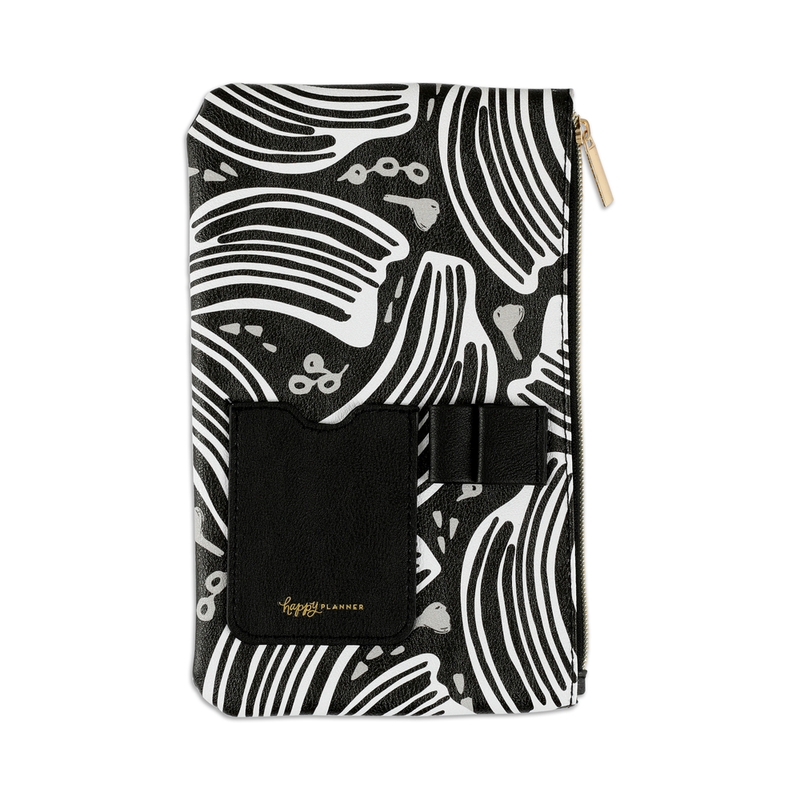 Classic Banded Pen Pouch - Funky Abstracts