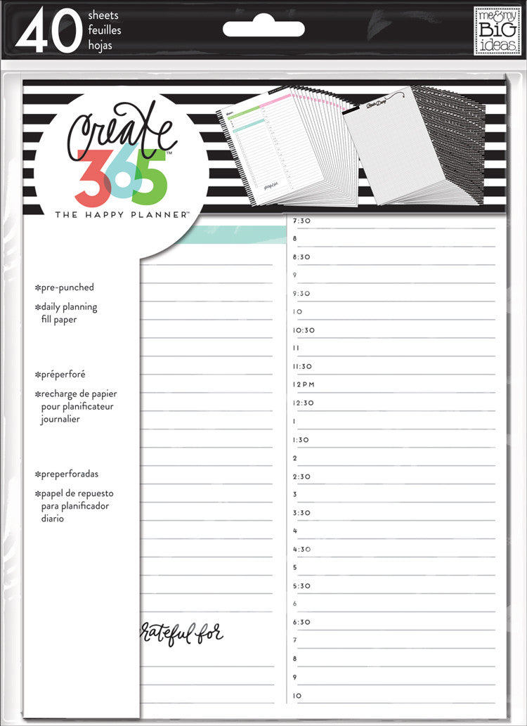 CLASSIC HAPPY PLANNER DRY ERASE SHEETS PAGES