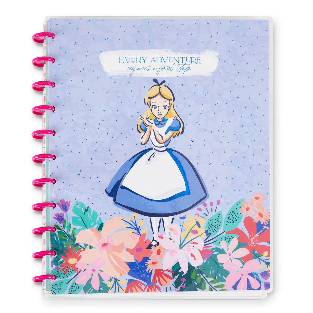 Disney Alice in Wonderland Big Notebook | Happy Planner