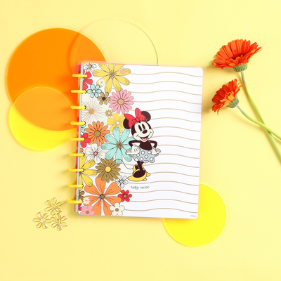Disney Sunny Minnie Teacher - Dotted Lined Classic Teacher Notebook - 60 Sheets