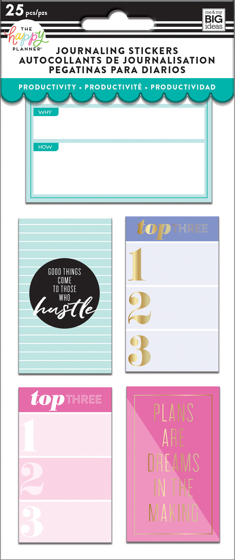 Journaling (Flip) Stickers - Productivity – Happy Planner journaling-flip-stickers-productivity-happy-planner
