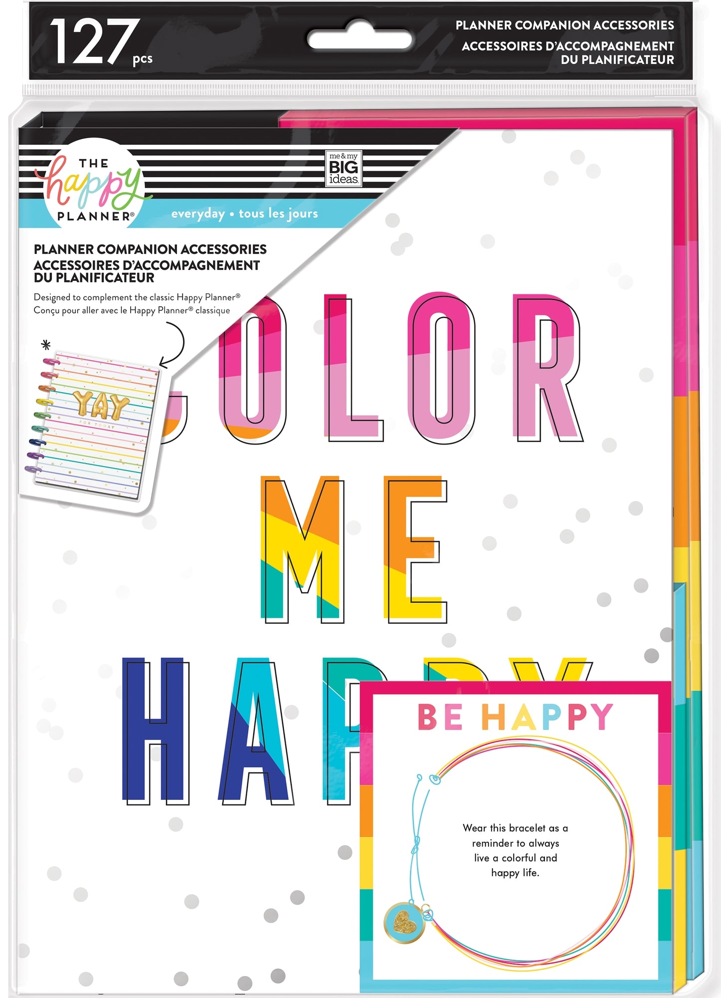 Happy Planner Classic Value Accessory Pack-Rainbow Brights