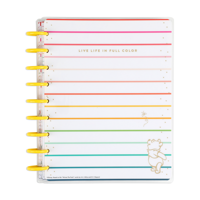 2023 DisneyÂ Winnie the Pooh True to You Happy Planner - Classic Dashboard Layout - 12 Months
