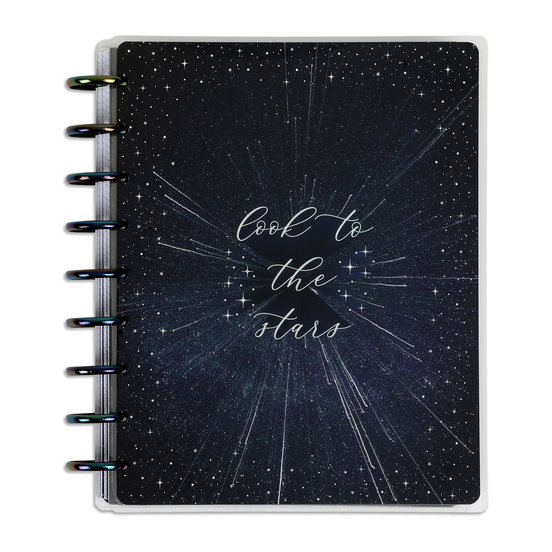 Bullet Point Journal Set, Celestial Moon and Stars Theme for Planner  Lovers, Undated Use for Any Month, Dot Grid and Blank Printable Inserts 