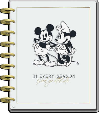 Undated Disney© Modern Mickey Mouse & Minnie Mouse Find Gratitude Classic Vertical bbalteschule - 12 Months