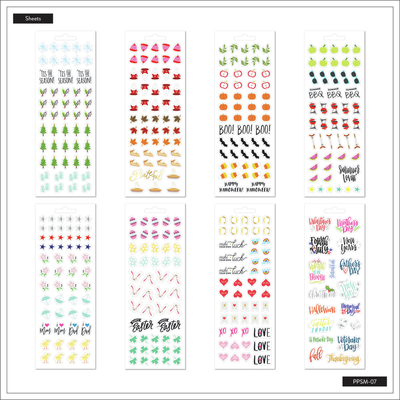 For Every Season - 8 Sticker Sheets