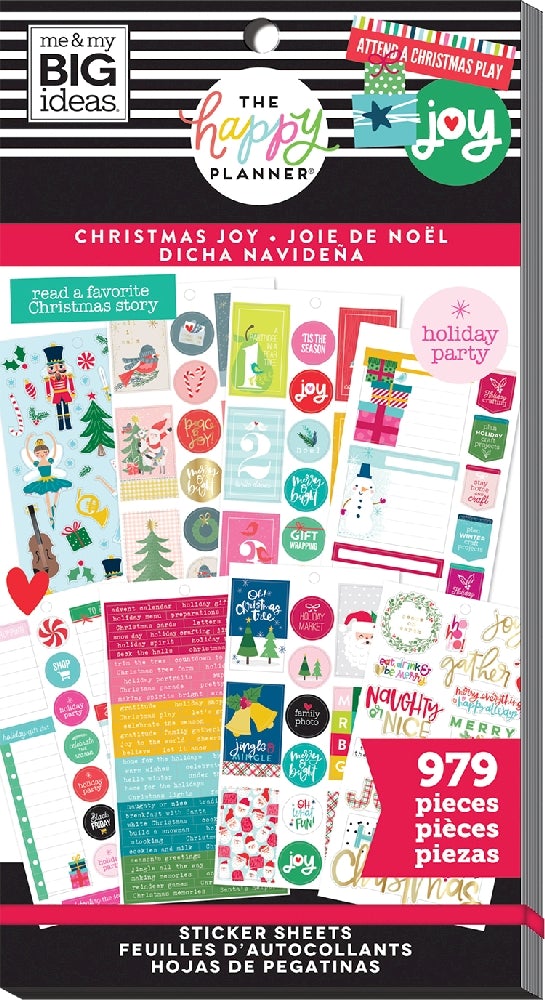 The Happy Planner® Christmas Value Pack Stickers