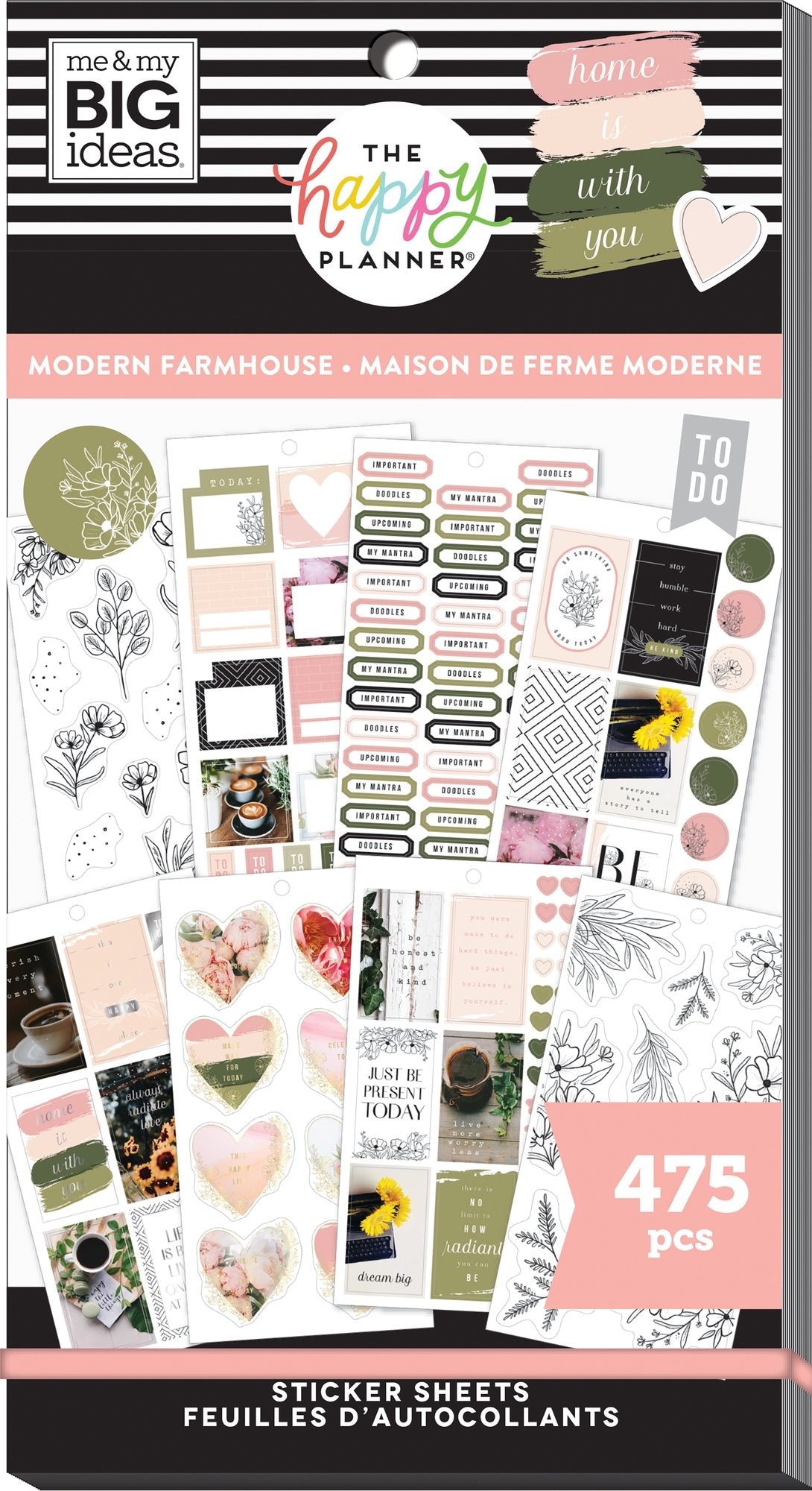 Happy Planner Classic Planner Companion Accessories-Modern Farmhouse,  151/Pkg 