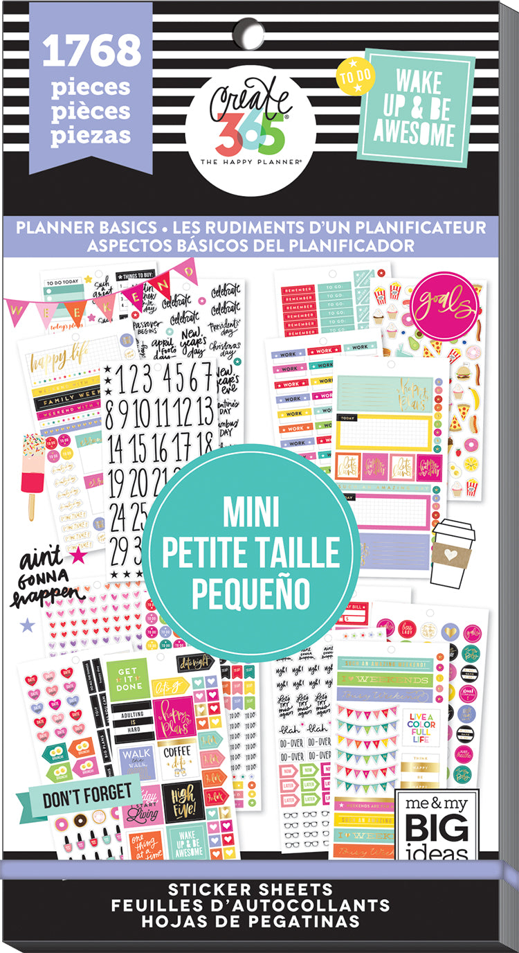 Planner Number Stickers