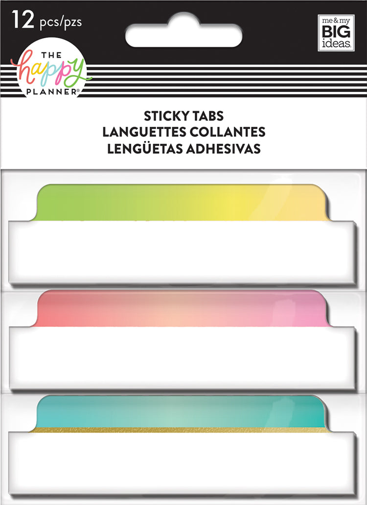 BIG Gradient Sticky Tabs – Happy Planner big-gradient-sticky-tabs-happy-planner