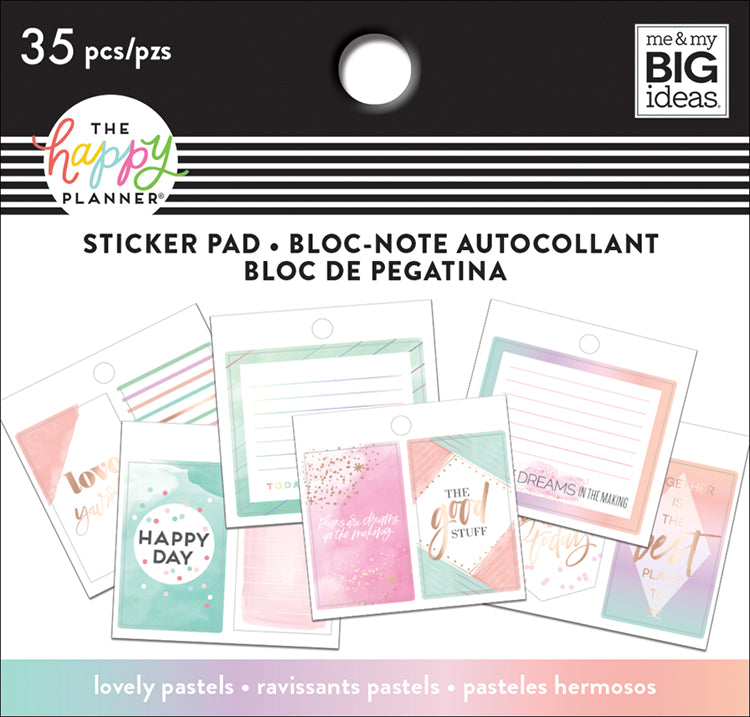 Tiny Sticker Pad - Lovely Pastels