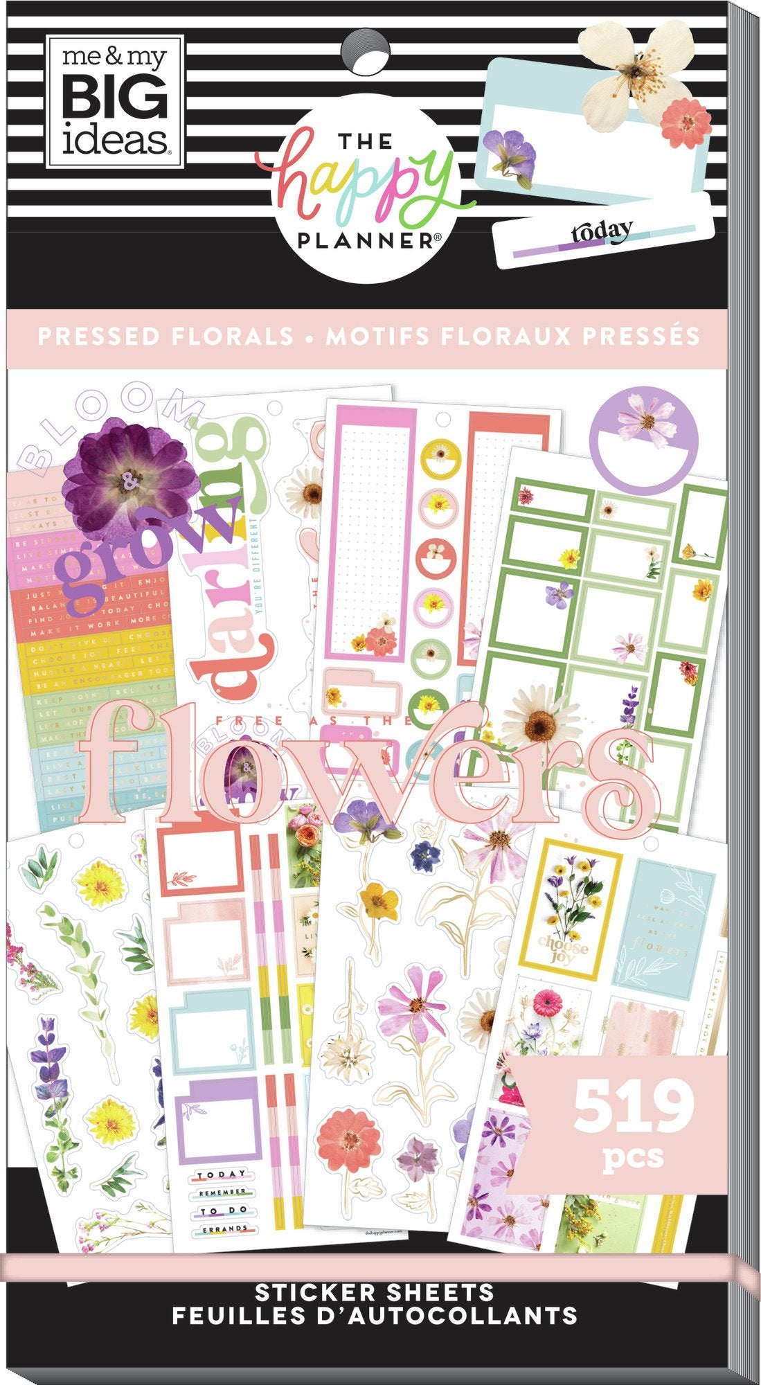Mega Sticker Bundle, Printable DIY Stickers, Flower Decals, DIY