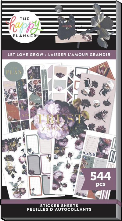 Value Pack Stickers - Let Love Grow