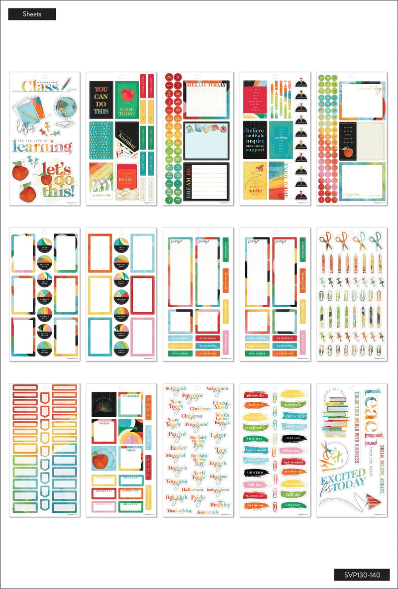 Value Pack Stickers - Painterly Collage