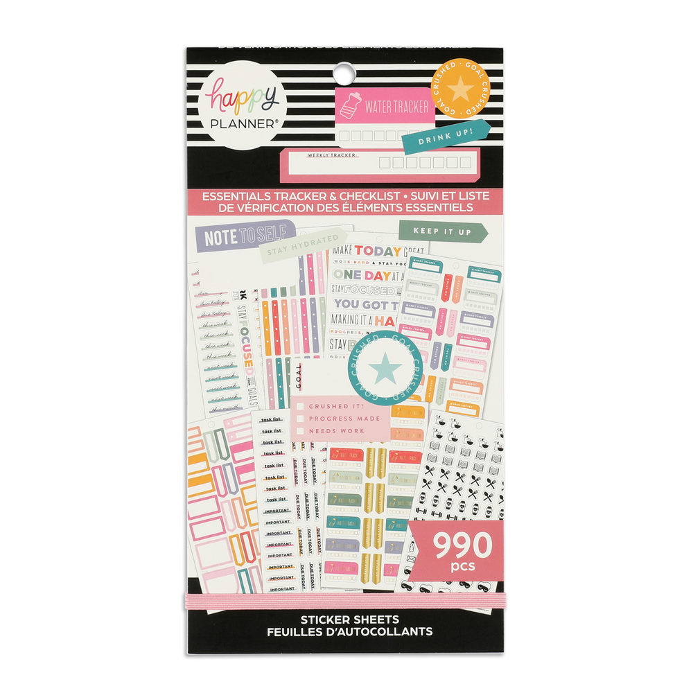 Happy Planner Sticker Value Pack 30/Sheets-Moods + Mindfulness 
