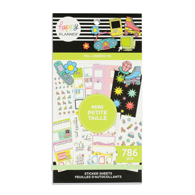 Value Pack Stickers - 90's - Mini