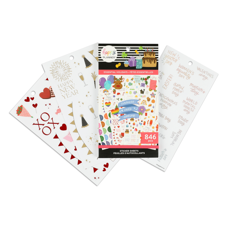 Value Pack Stickers - Essential Holidays