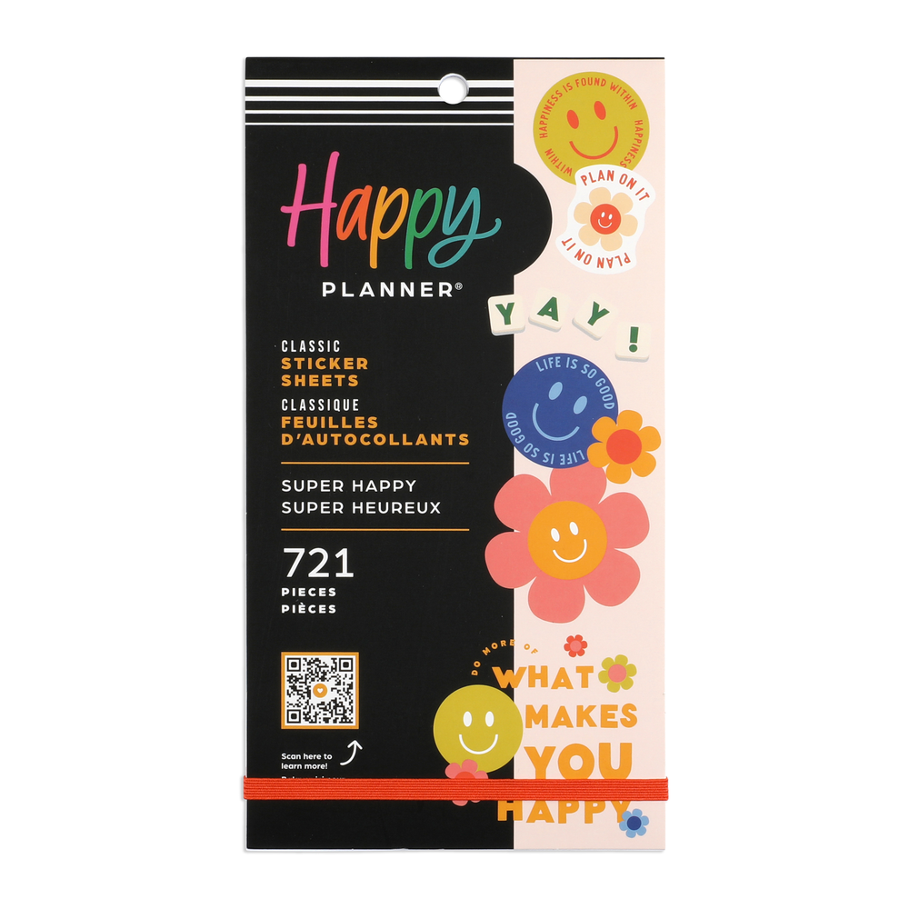 The Happy Planner Sticker Pack for Calendars, Journals and Projects  –Multi-Color, Easy Peel – Scrapbook Accessories – Blushin' It Theme – 30  Sheets, 776 Stickers Total - Yahoo Shopping