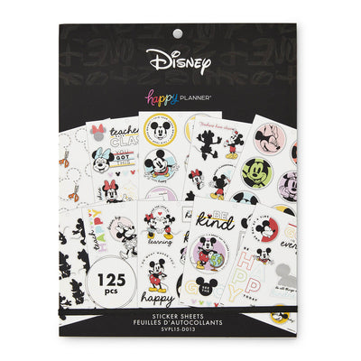 Disney© Mickey Mouse & Minnie Mouse Whimsy Wonders Teacher Large Value Pack Stickers
