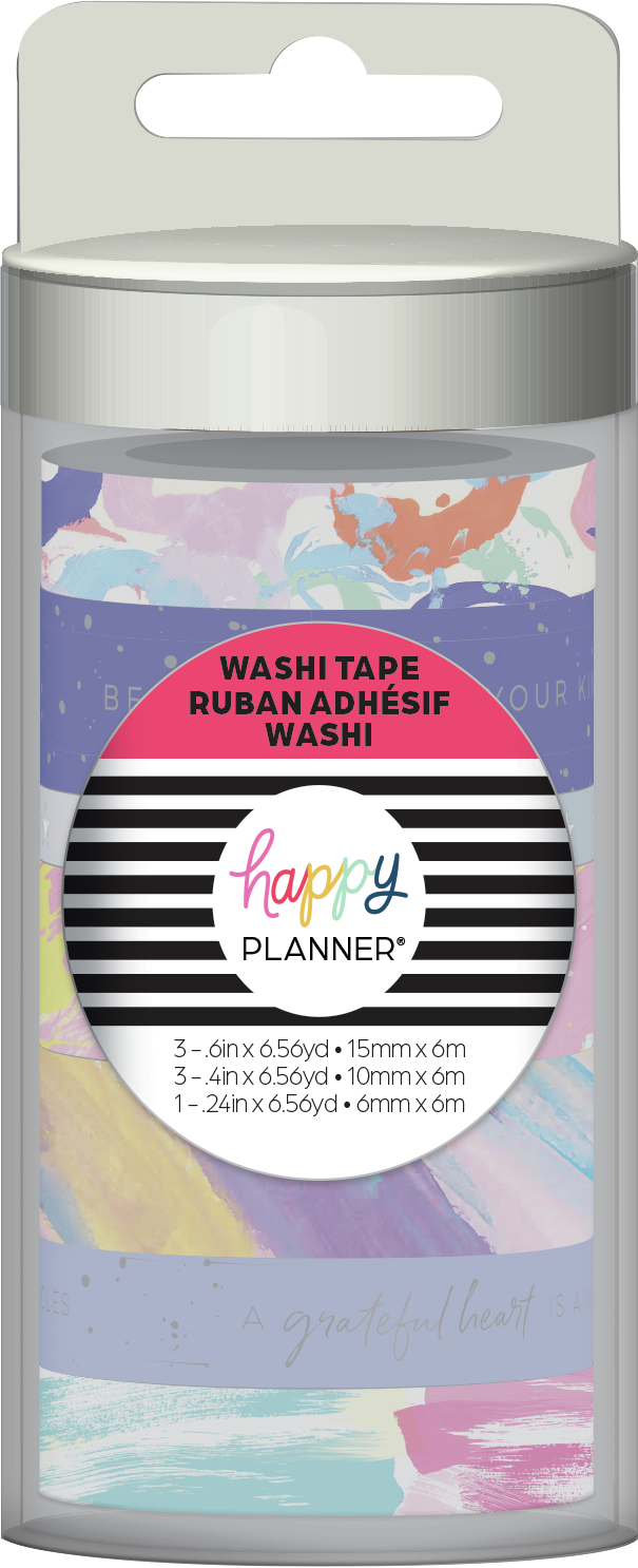 Happy Planner x GracePlace Washi Tape - 7 Pack - A Graceful Heart