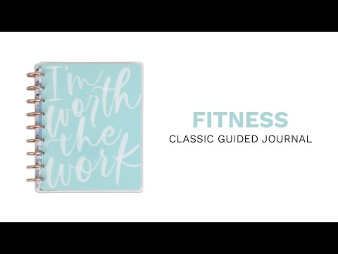 Worth the Work - Classic Guided Fitness Journal