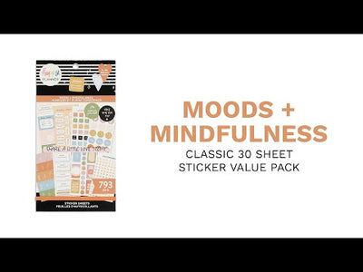 Value Pack Stickers - Mood + Mindfulness