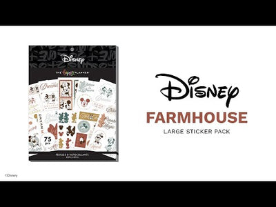 Disney© Mickey Mouse & Minnie Mouse Farmhouse Large Value Pack Stickers