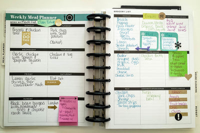 Create 365™ The Happy Planner™ | Meal Planner Put To Good Use!