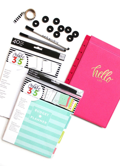 DIY Adulting Notebook | Happy Planner® Accessories &  Budget Extension Pack