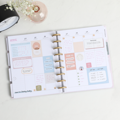 Organize Your Life Anytime With an Undated Planner