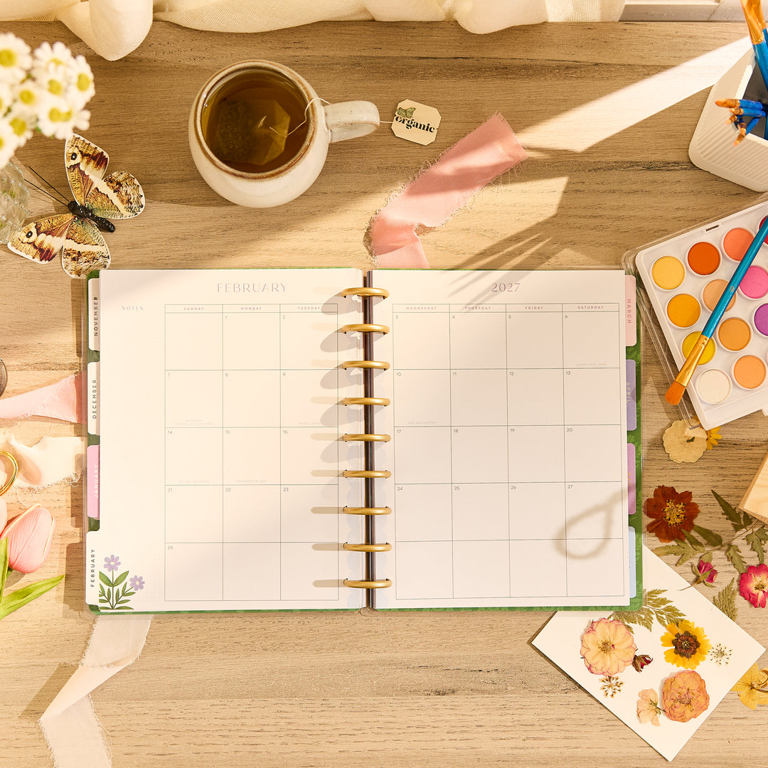 2026–2027 Spring Tapestry Customizable Planner - Classic Vertical