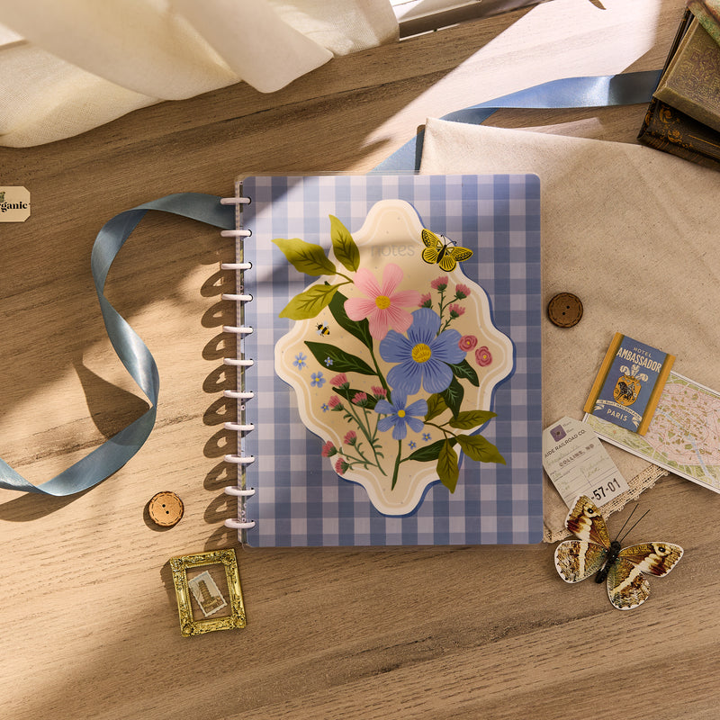 Country Charm - Dotted Lined Big Notebook - 60 Sheets – Happy Planner