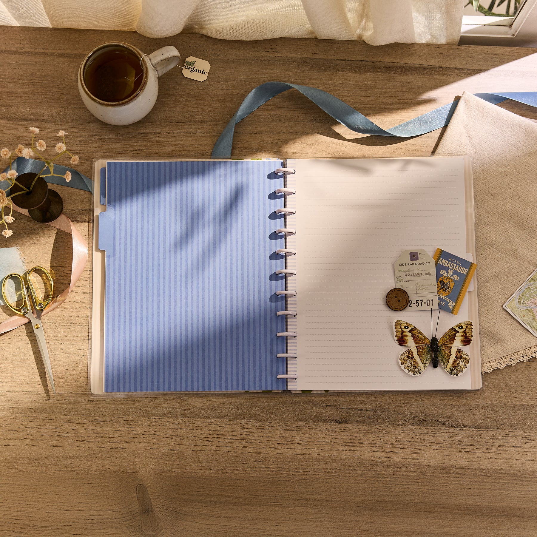 Country Charm - Dotted Lined Big Notebook - 60 Sheets – Happy Planner