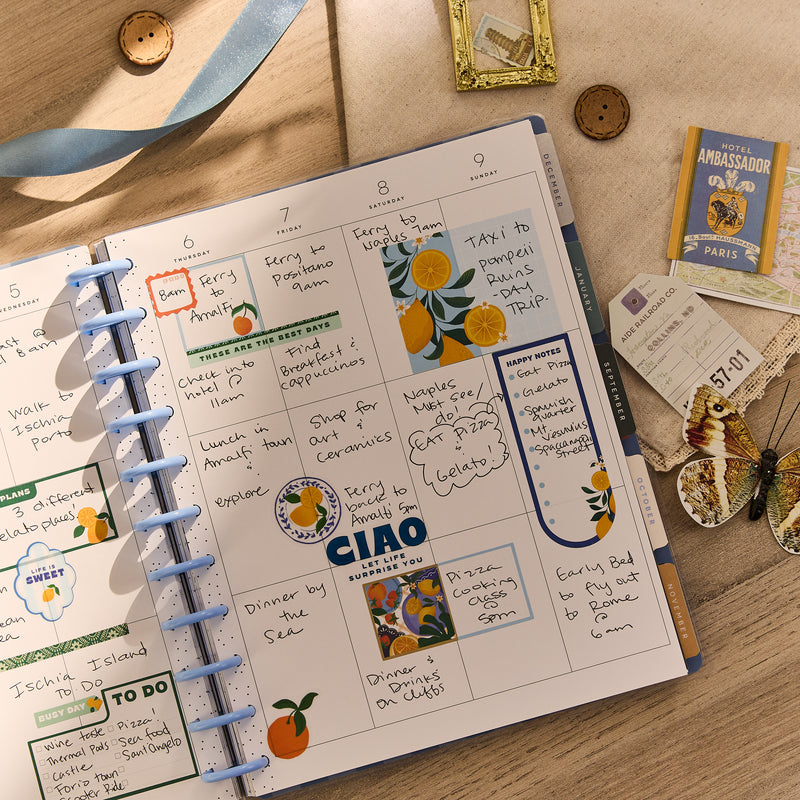 2026–2027 Country Charm Customizable Planner - Big Vertical Layout - 1 ...