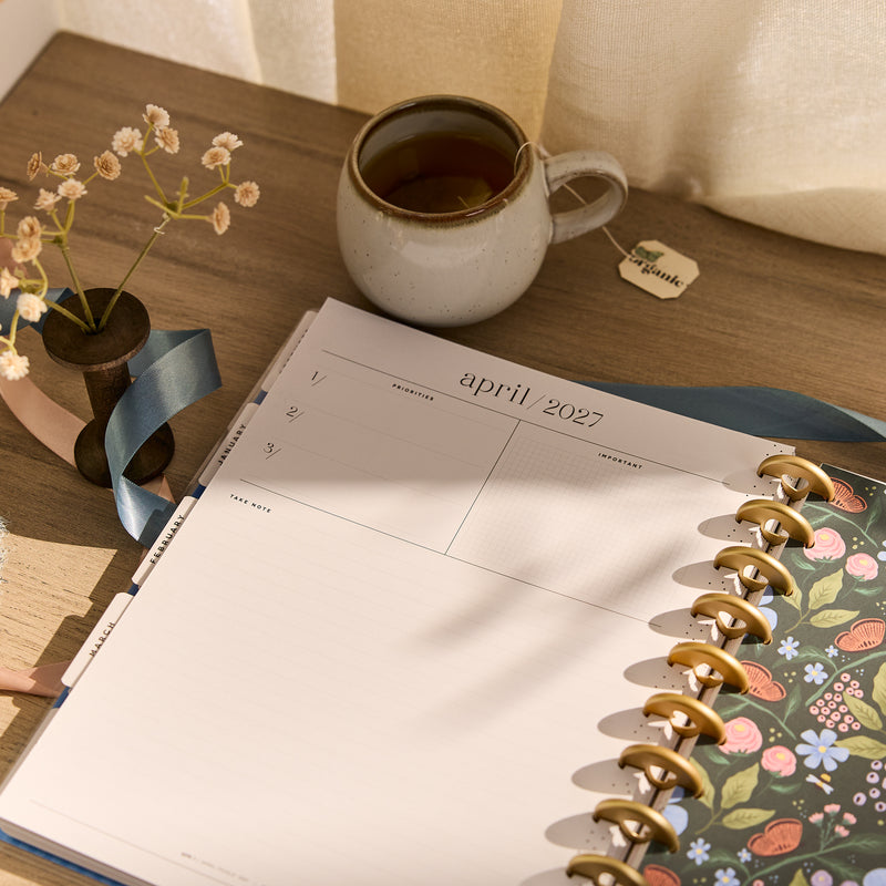 2026–2027 Country Charm Customizable Planner - Big Vertical Layout - 1 ...