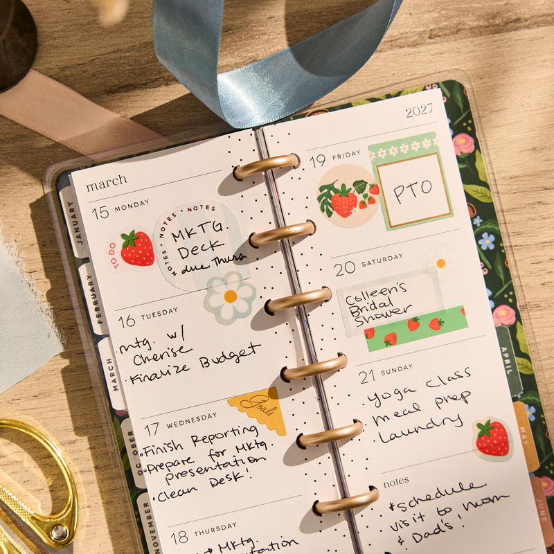 2026–2027 Country Charm Customizable Planner - Skinny Mini Horizontal ...