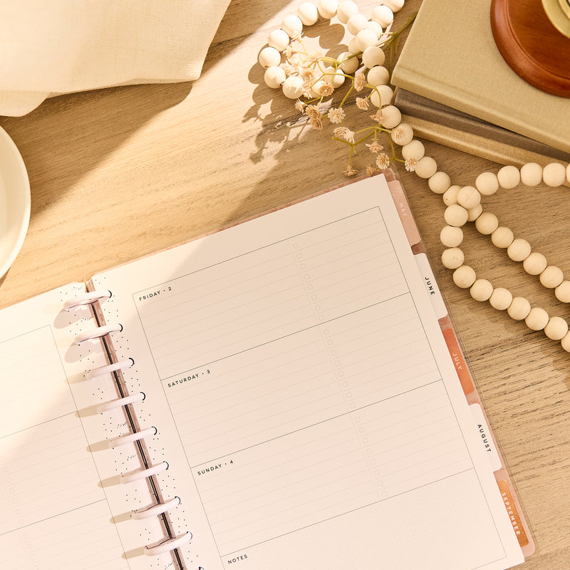 2026–2027 Dune Hues Customizable Planner - Big Horizontal Layout - 18 ...