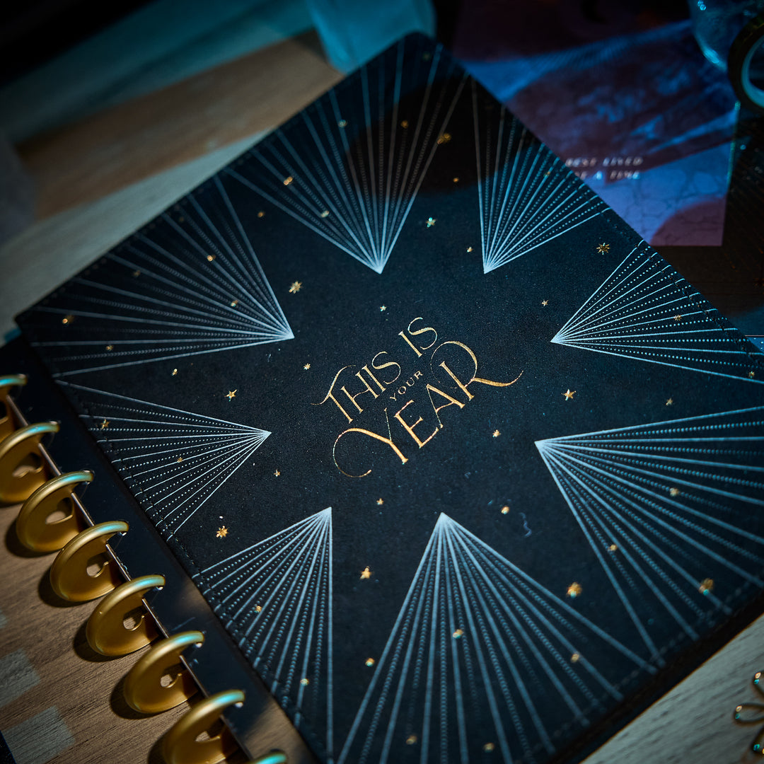 2026–2027 SPECIALTY Eternal Stars Customizable Planner - Classic Dashboard Layout - 12 Months