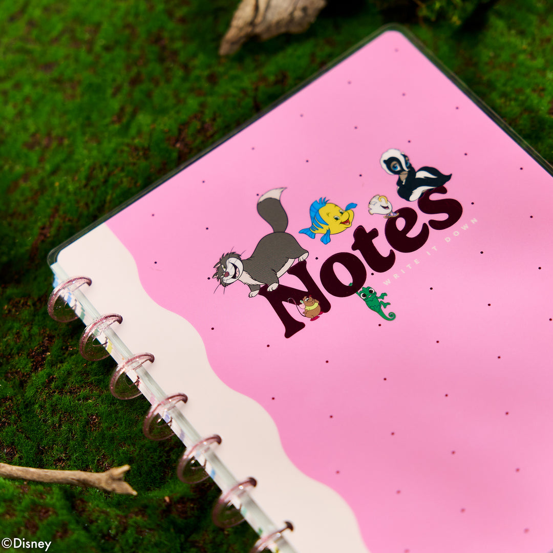 1987 DISNEY CHARACTER DIARY 手帳 Disney Best Pals - Dotted Lined Classic Notebook - 60 Sheets