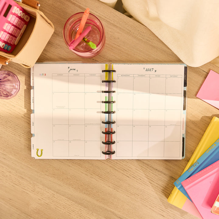 2026–2027 Lucky Day Customizable Planner - Classic Horizontal