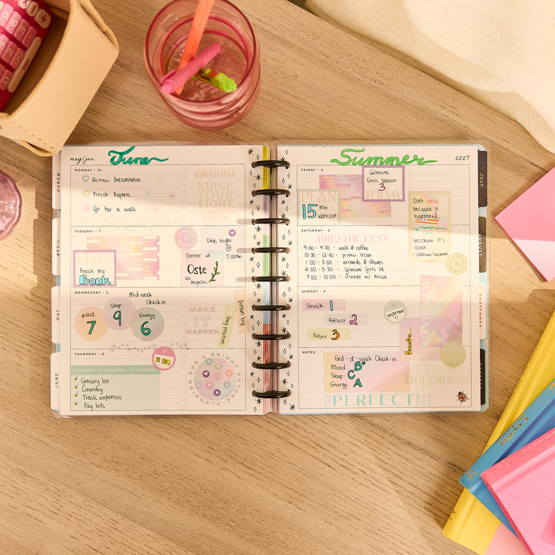 2026–2027 Lucky Day Customizable Planner - Classic Horizontal