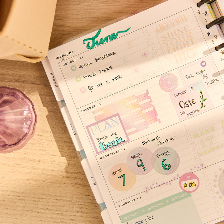 2026–2027 Lucky Day Customizable Planner - Classic Horizontal