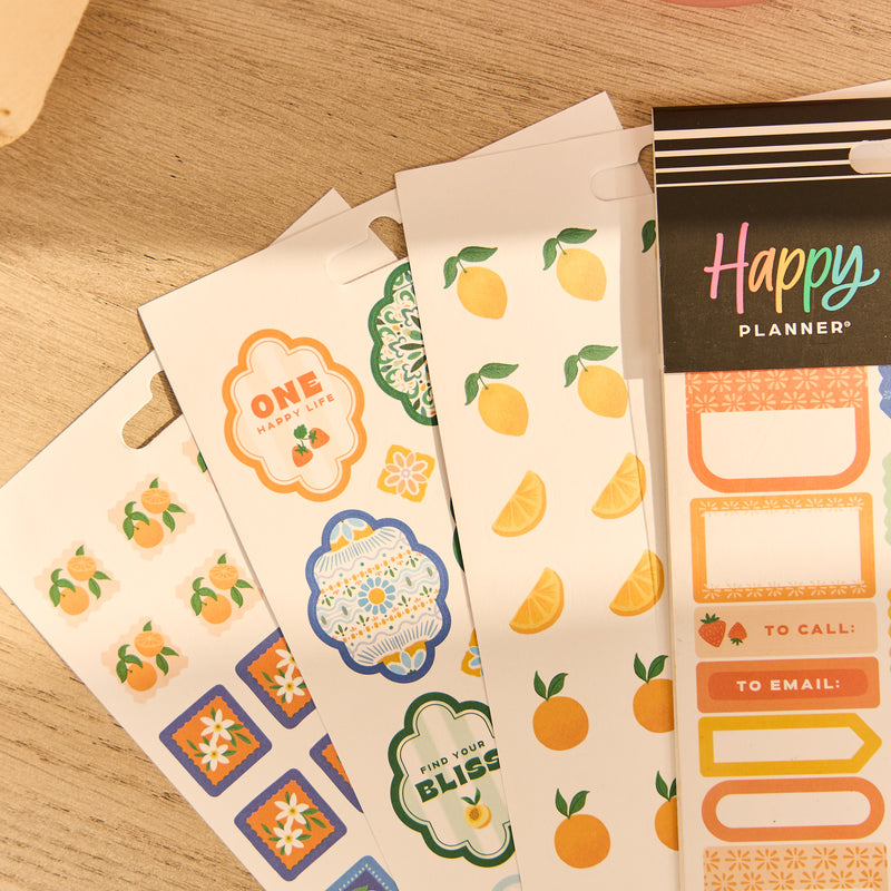 Coastal Cottage - 10 Sticker Sheets – Happy Planner