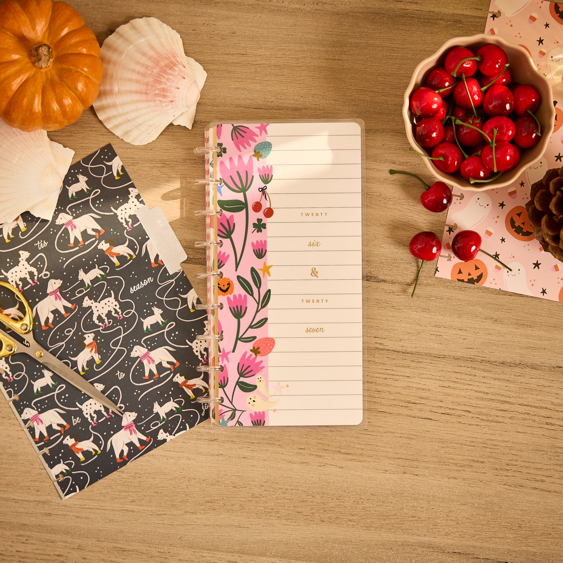 Customizable Planner 2026–2027 A Festive Year Customizable Planner - Skinny Classic Horizon ...