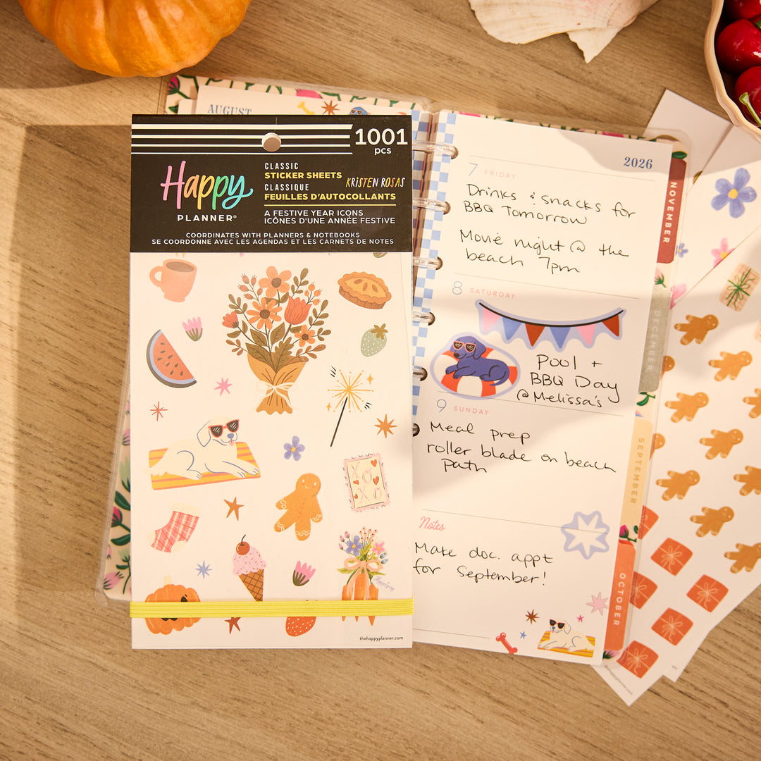 A Festive Year Icons - Value Pack Stickers