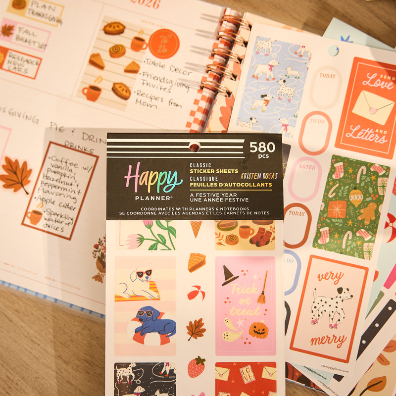 A Festive Year - Value Pack Stickers – Happy Planner