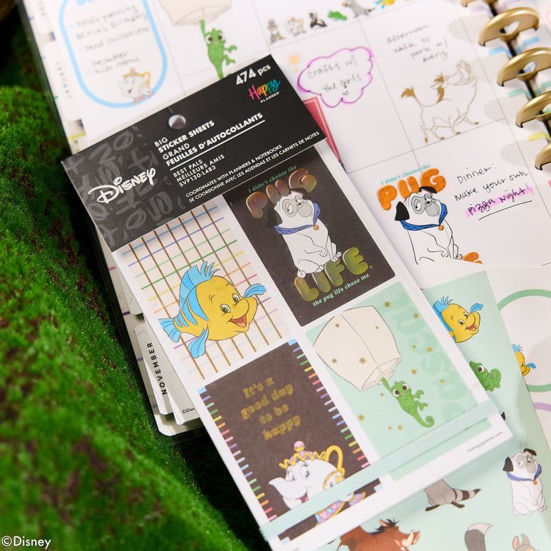 Disney Best Pals - Value Pack Stickers - Big – Happy Planner