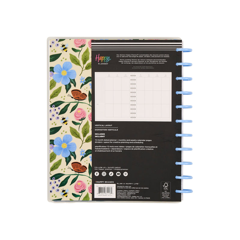 2026–2027 Country Charm Customizable Planner - Big Vertical Layout - 1 ...