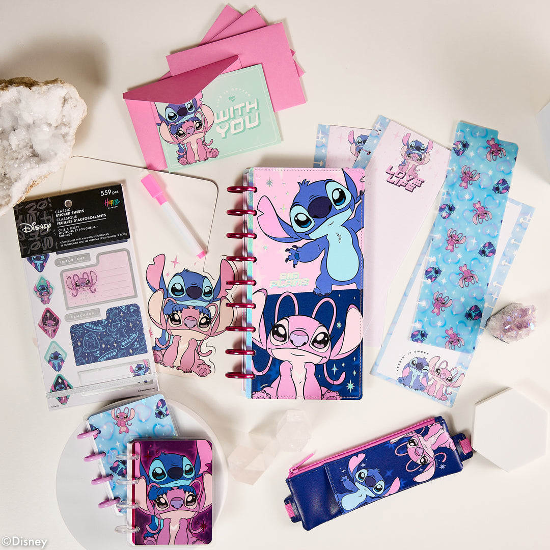Disney Stitch & Angel - Be Happy Box – Happy Planner