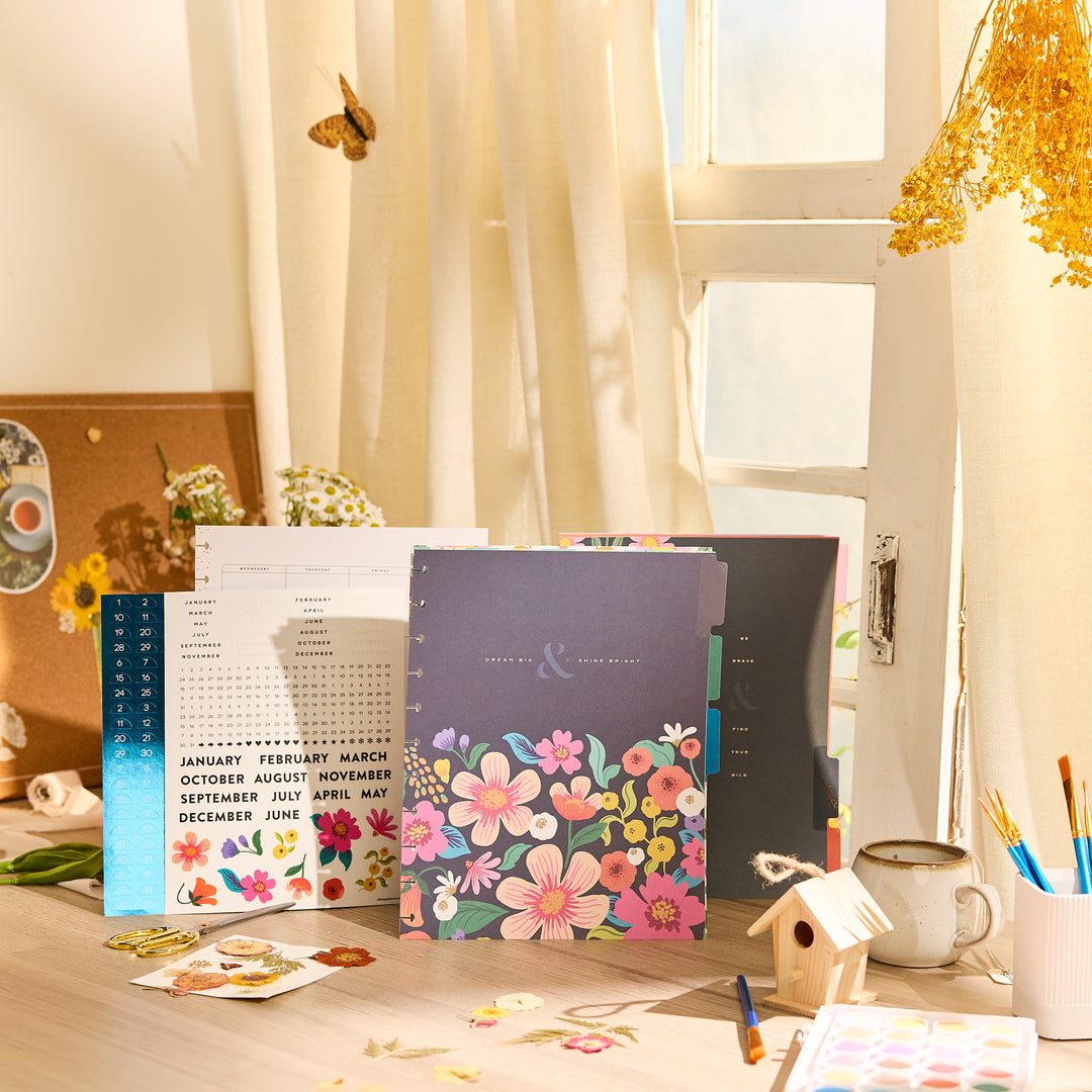 Golden Garden - Big Vertical Extension Pack – Happy Planner